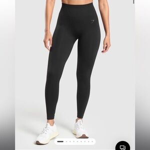 GymShark Black Corset Seamless Leggings